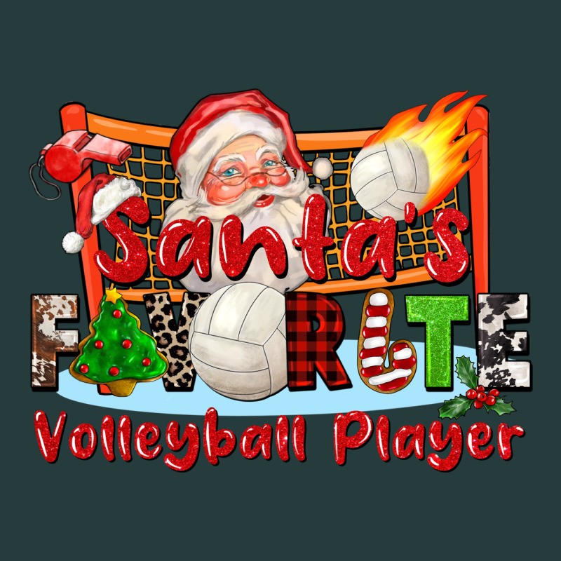 Santas Favorite Volleyball Player Premium Hoodie by CowGirlArtShop | Teevron