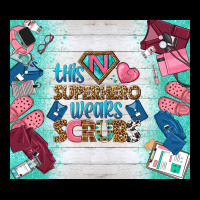 This Superhero Wears Scrubs Tumbler Premium Tee | Teevron