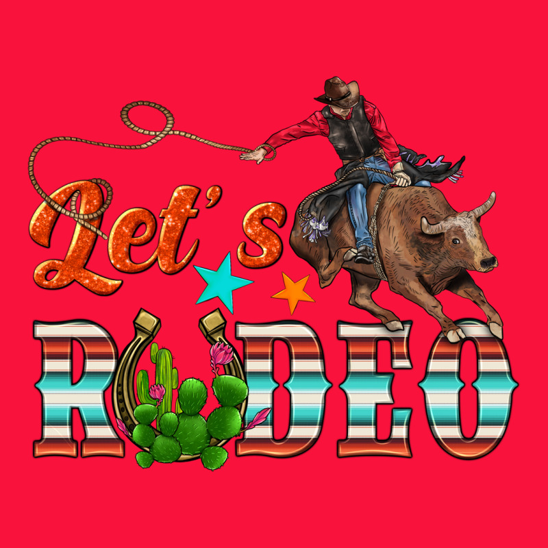 Lets Rodeo Classic Tee by NancyCooperArtShop | Teevron