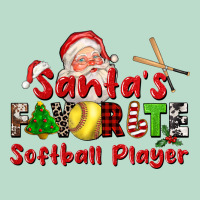 Santas Favorite Softball Player Premium Hoodie | Teevron