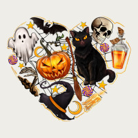 Halloween Heart Zipper Hoodie | Teevron