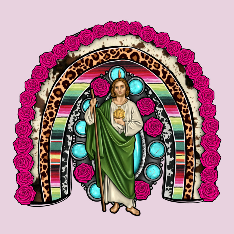 San Judas Rainbow Ladies Tee by JahusDesignShop | Teevron