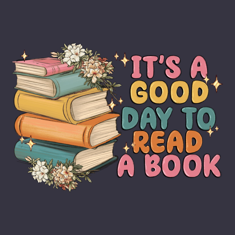 It's A Good Day To Read A Book Vintage Hoodie by MaliasSmallBusiness | Teevron