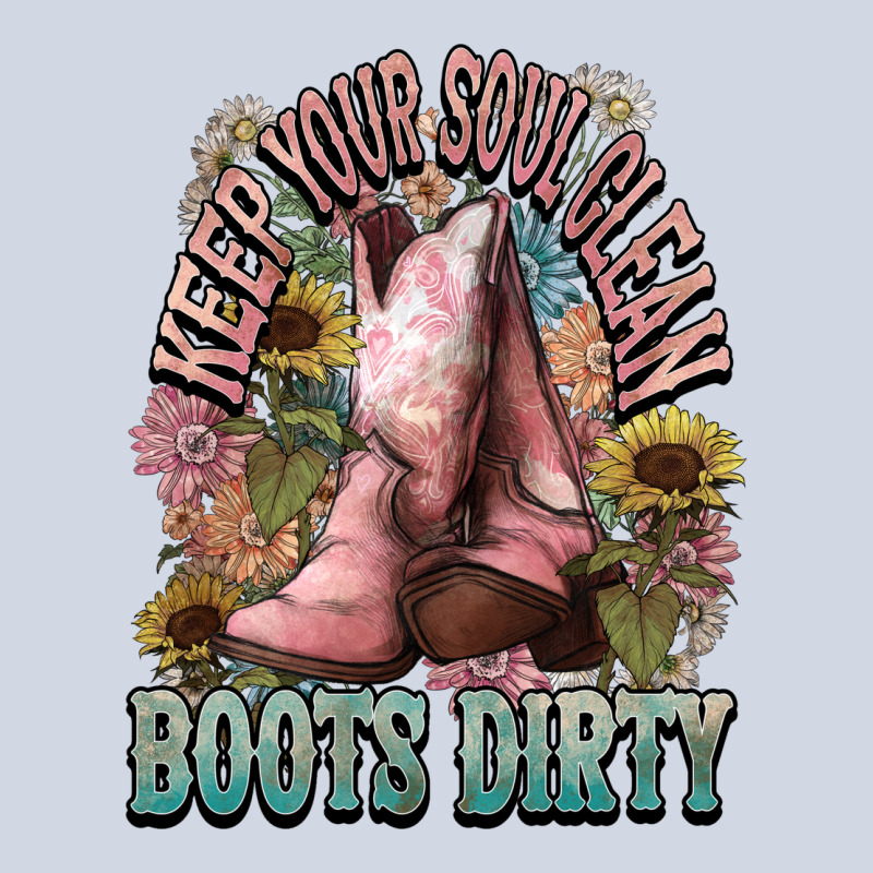 Keep Your Soul Clean Boots Dirty Cowboy Western Premium Sweatshirt by HowdyJamesFarm | Teevron