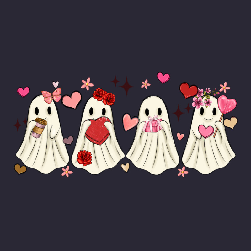 Valentines Day Ghost Vintage Tee by MaliasSmallBusiness | Teevron