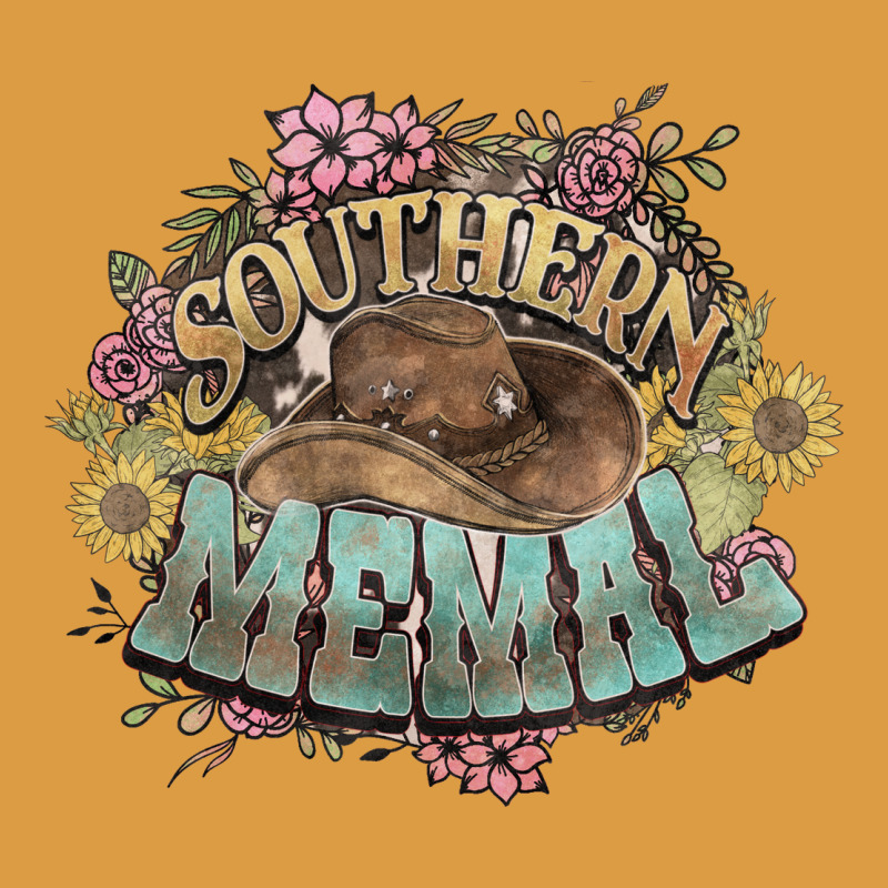 Southern Memal Western Flowers Urban Heavy Tee by NancyCooperArtShop | Teevron