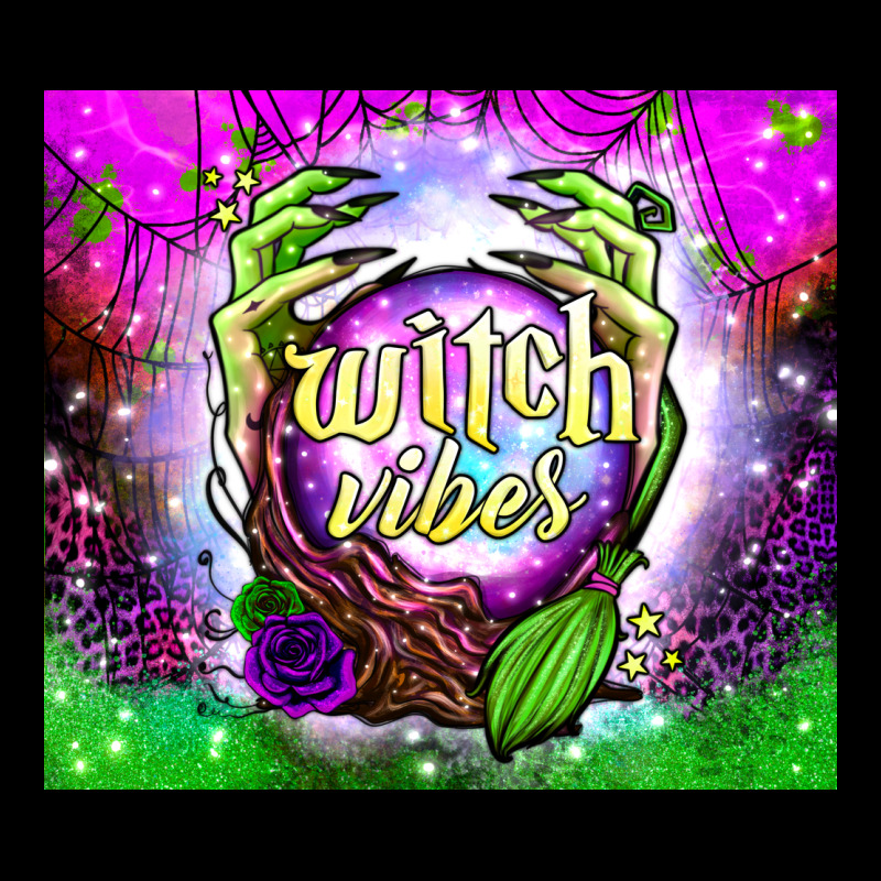 Witch Vibes Crystal Ball Tumbler Heavy Core Tee by BundleAndBundleShop | Teevron