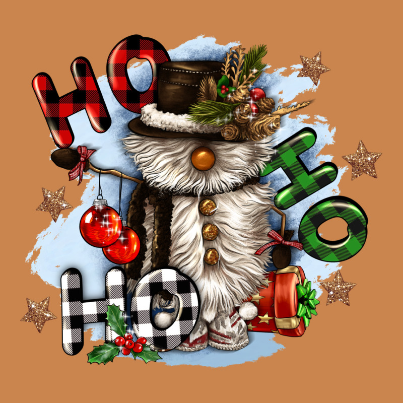Ho Ho Ho Snowman Gnome Heavyweight Hoodie by CowGirlArtShop | Teevron