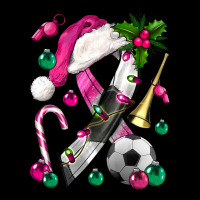 Pink Christmas Breast Cancer Ribbon Soccer Heavyweight Sweatshirt | Teevron