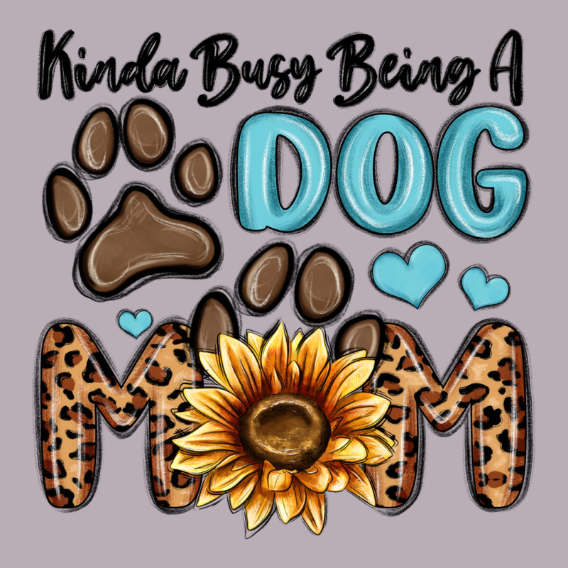 Kinda Busy Being A Dog Mom Vintage Tee by MaliasSmallBusiness | Teevron
