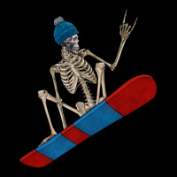 Skeleton Snowboard Urban Hoodie | Teevron