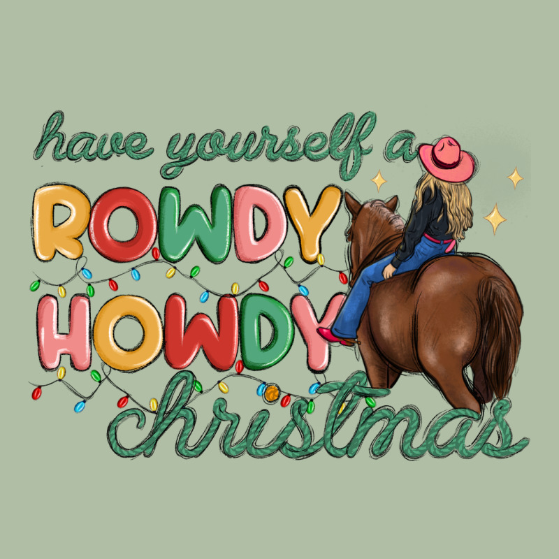 Have Yourself A Rowdy Howdy Christmas Urban Heavy Tee by MaliasSmallBusiness | Teevron