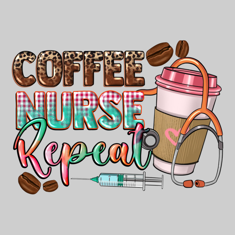 Coffee Nurse Repeat Premium Sweatshirt by CowGirlArtShop | Teevron