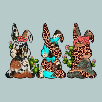 Leopard Cowhide Turquoise Cactus Bunny's Heavy Core Tee | Teevron