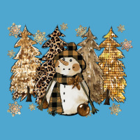 Snowman With Christmas Trees 11inches Premium Hoodie | Teevron