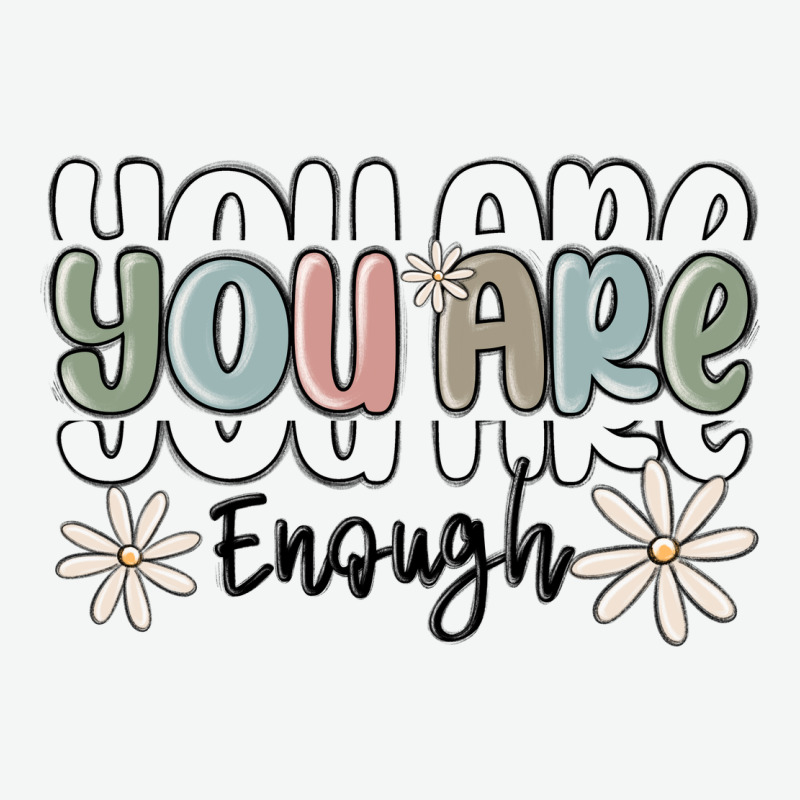 You Are Enough Urban Heavy Tee by MaliasSmallBusiness | Teevron