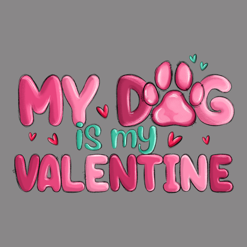 My Dog Is My Valentine Vintage Tee by MaliasSmallBusiness | Teevron