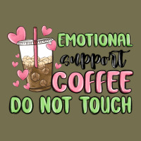 Emotional Support Coffee Do Not Touch Vintage Hoodie | Teevron