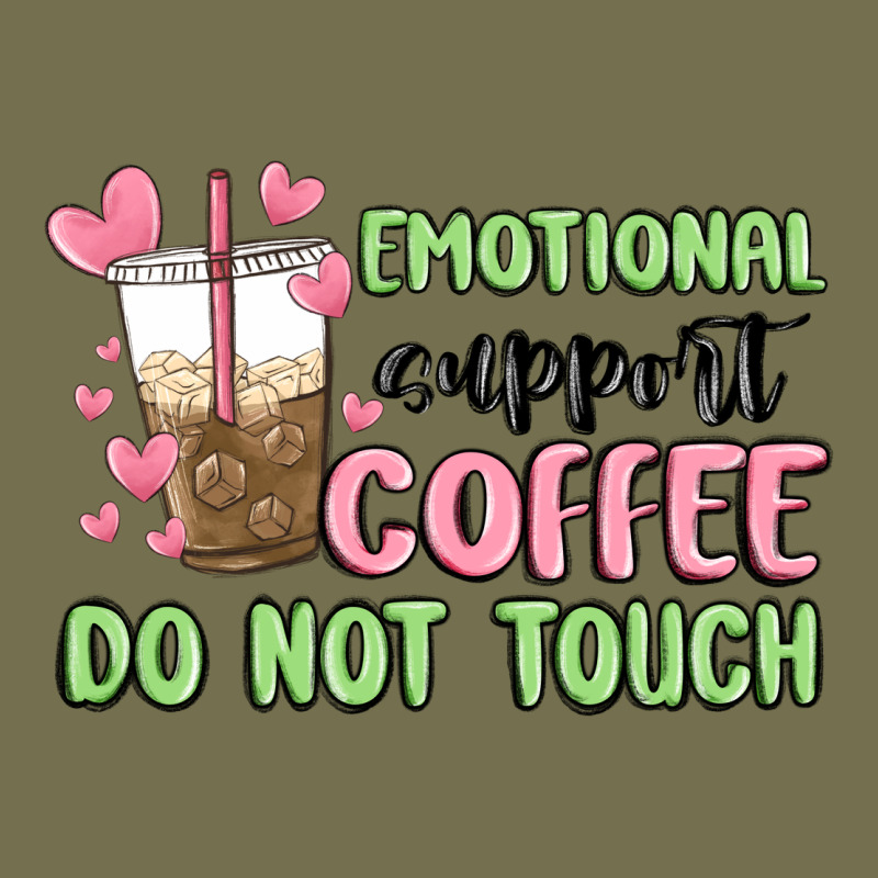 Emotional Support Coffee Do Not Touch Vintage Hoodie by MaliasSmallBusiness | Teevron