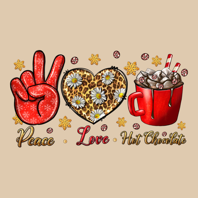 Peace Love Hot Chocolate Heavyweight Sweatshirt by BundleAndBundleShop | Teevron