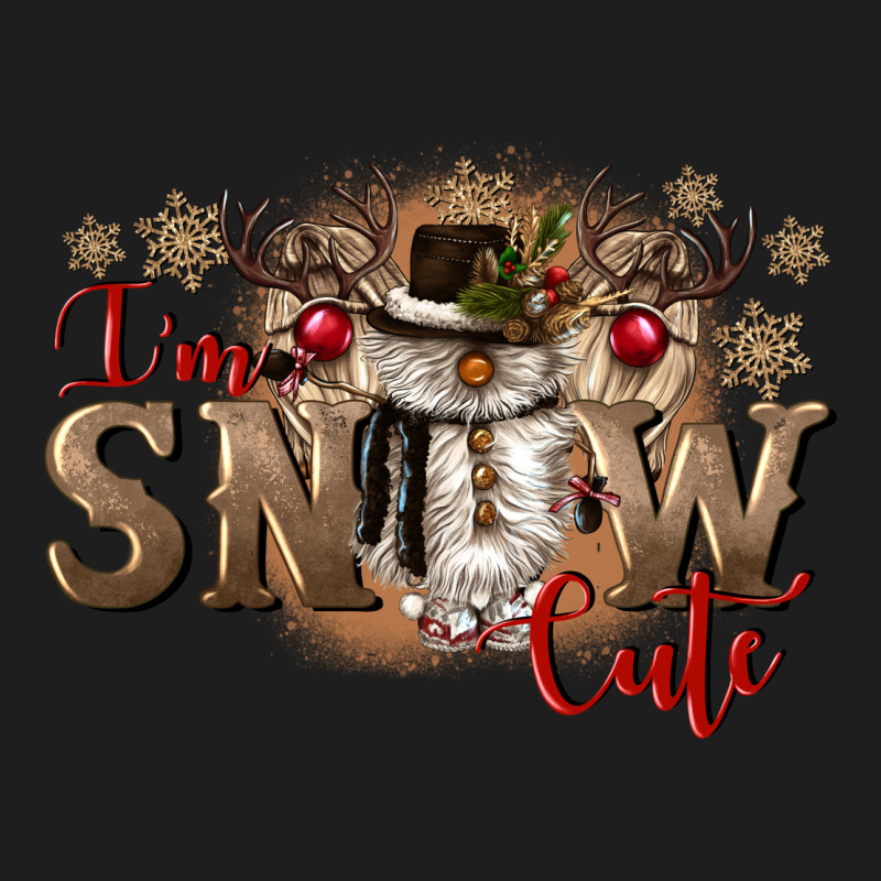 Im Snow Cute Heavyweight Hoodie by CowGirlArtShop | Teevron