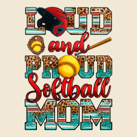 Loud And Proud Softball Mom Ladies Tee | Teevron