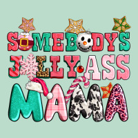 Somebody Jolly Ass Mama Pink Christmas Premium Hoodie | Teevron