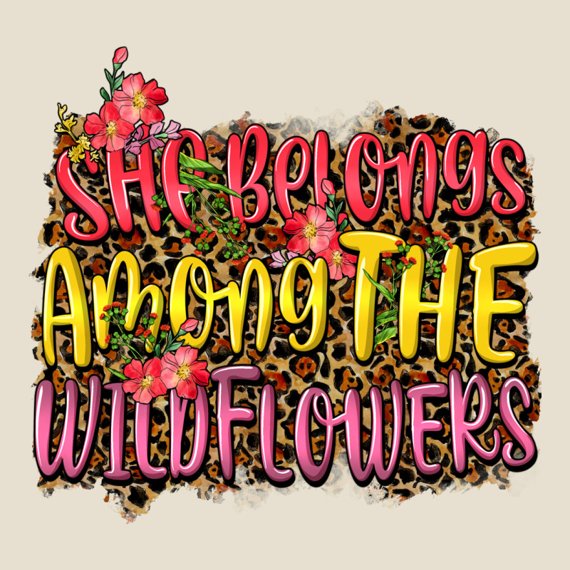 She Belongs Among The Wildflowers Urban Heavy Tee by NancyCooperArtShop | Teevron