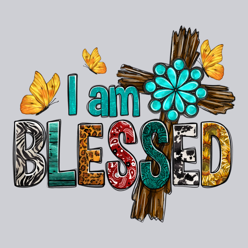 I Am Blessed Cross Heavyweight Sweatshirt by BundleAndBundleShop | Teevron