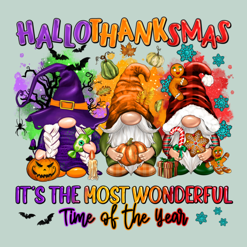 Hallothanksmas It's The Most Wonderful Time Of The Zipper Hoodie by NancyCooperArtShop | Teevron