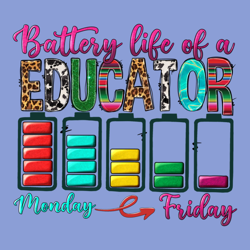 Battery Life Of A Educator Long Sleeve Tee by BundleAndBundleShop | Teevron