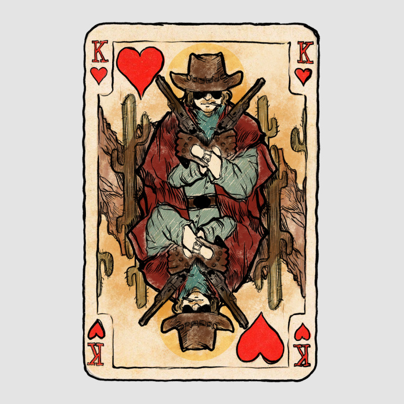 King Of Hearts Cowboy Premium Sweatshirt by HowdyJamesFarm | Teevron