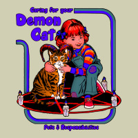 Caring For Your Demon Cat Tshirt Heavy Core Tee | Teevron