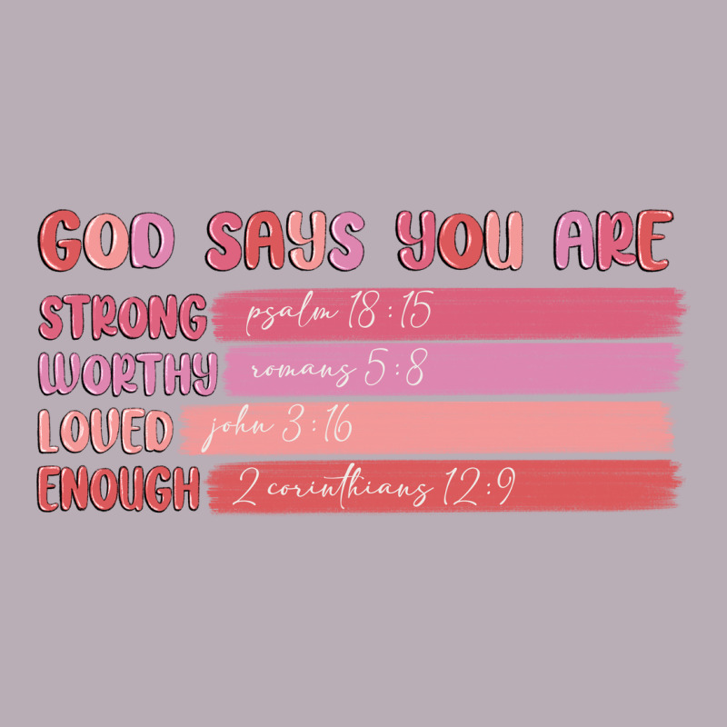God Says You Are Vintage Tee by MaliasSmallBusiness | Teevron