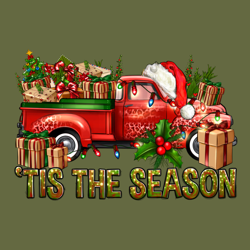 Tis' The Season Christmas Truck Long Sleeve Tee by BundleAndBundleShop | Teevron