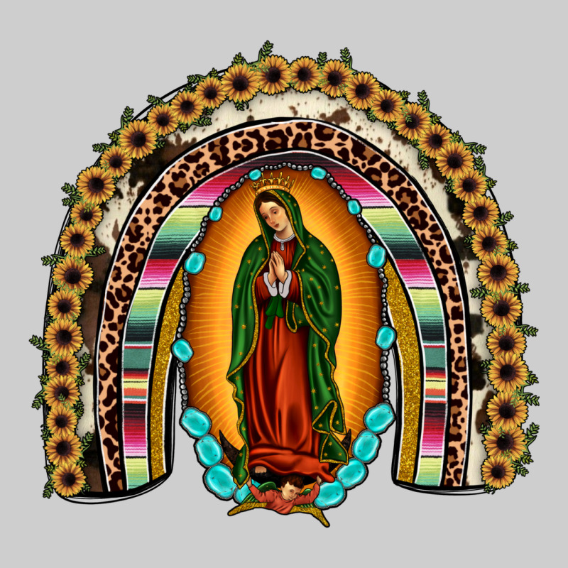 Our Lady Of Guadalupe Rainbow Premium Tee by JahusDesignShop | Teevron
