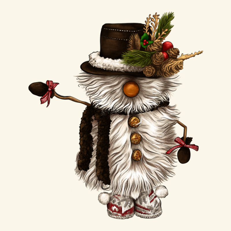 Snowman Gnome Premium Hoodie by CowGirlArtShop | Teevron