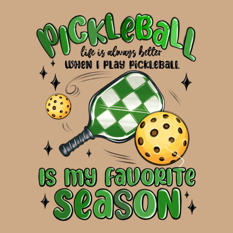 Pickleball Is My Favorite Season Vintage Hoodie by MaliasSmallBusiness | Teevron