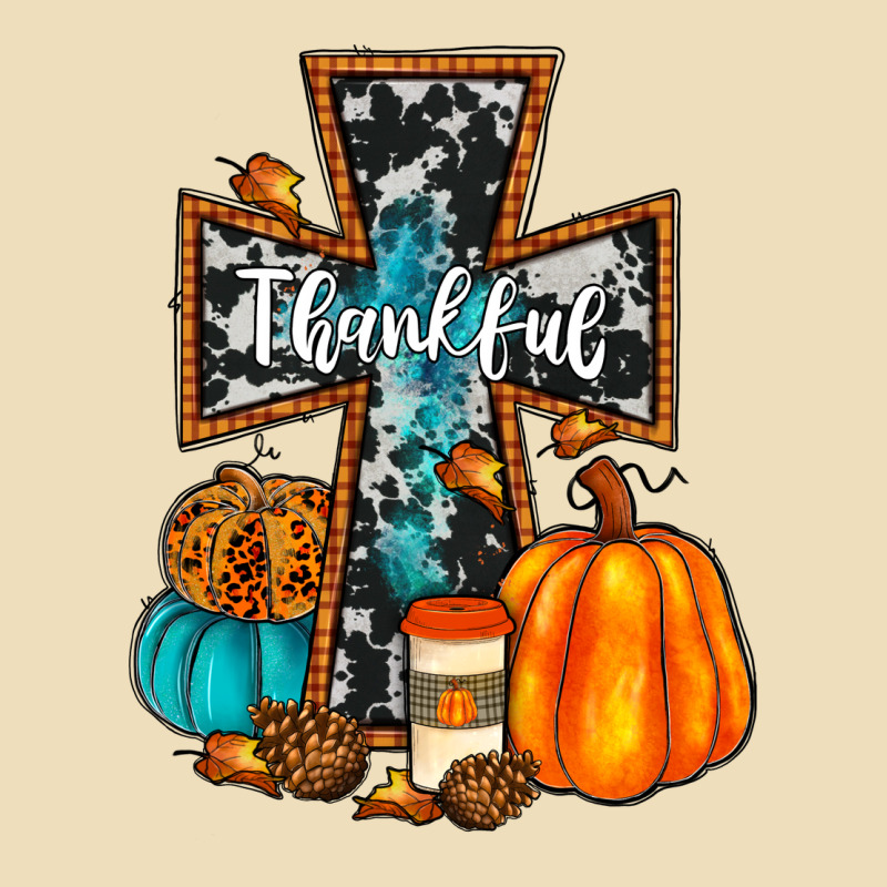 Thankful Cross Premium Hoodie by JahusDesignShop | Teevron