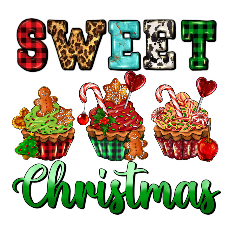 Sweet Christmas With Cupcake Premium Tee by AdoDesignShop | Teevron