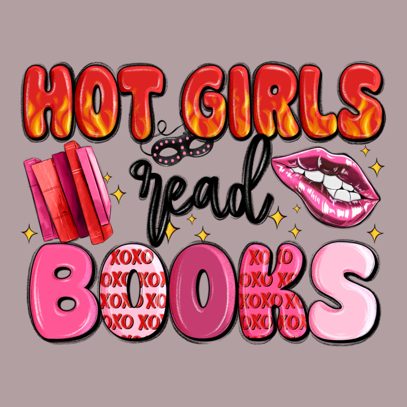 Hot Girls Read Books Vintage Hoodie by MaliasSmallBusiness | Teevron