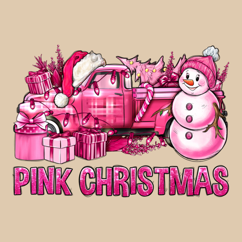 Pink Christmas Truck Heavyweight Sweatshirt by BundleAndBundleShop | Teevron