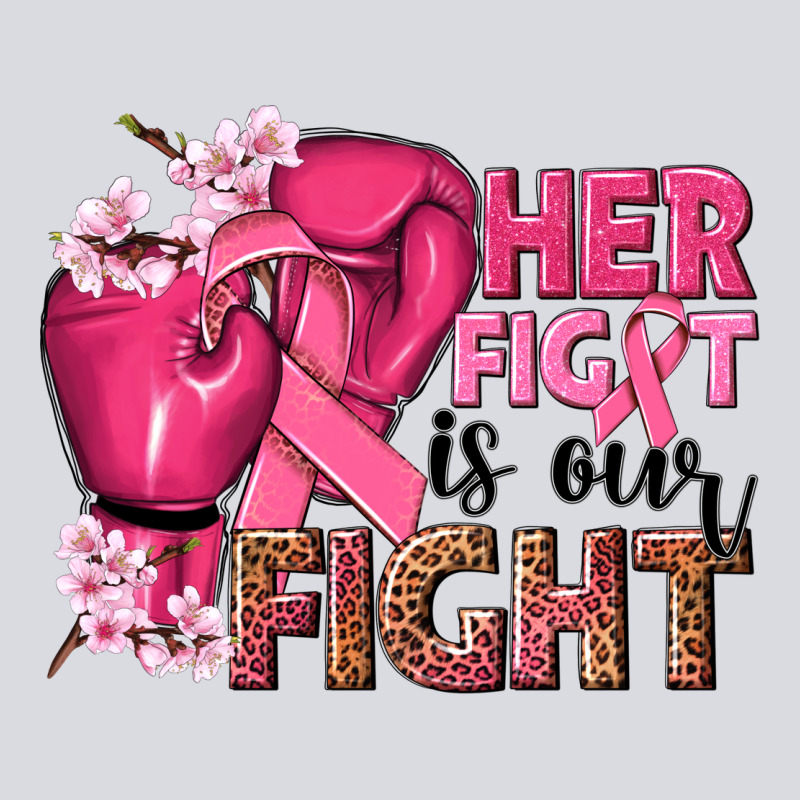 Her Fight Is Our Fight Zipper Hoodie by NancyCooperArtShop | Teevron