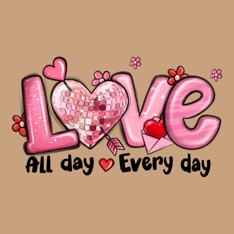 Love All Day Every Day Vintage Tee by MaliasSmallBusiness | Teevron