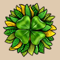 St. Patricks Sunflower With Clover Heavyweight Sweatshirt | Teevron