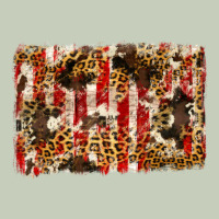 America, Cowhide, Leopard Backgraund Long Sleeve Tee | Teevron