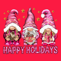Happy Holidays With Gnomes Zipper Hoodie | Teevron