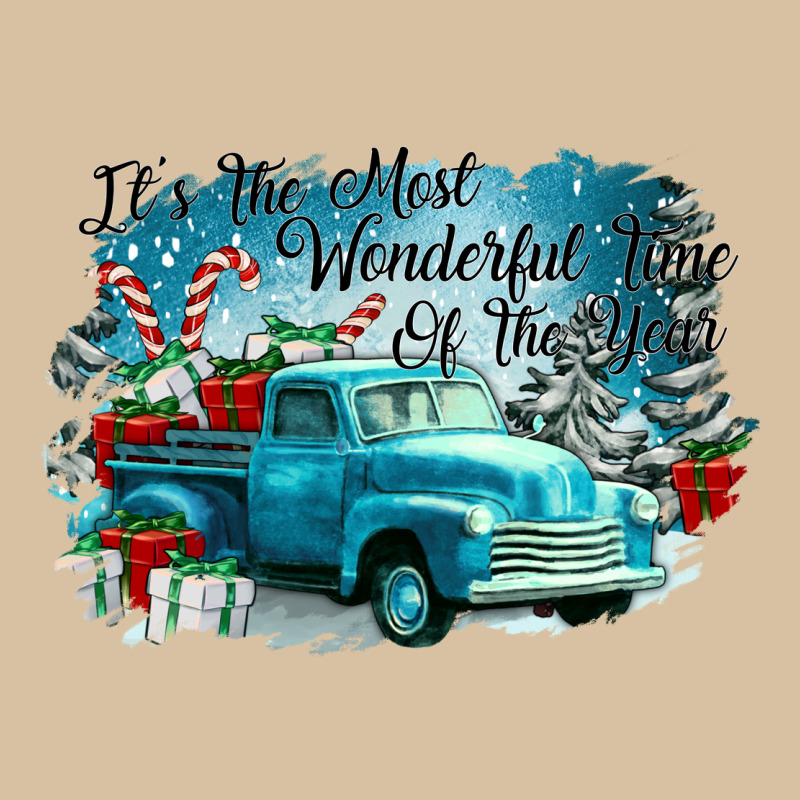 Its The Wonderful Time Of The Year Truck Heavyweight Hoodie by CowGirlArtShop | Teevron