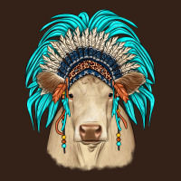 Charolais Indian Headdress Heavy Core Tee | Teevron