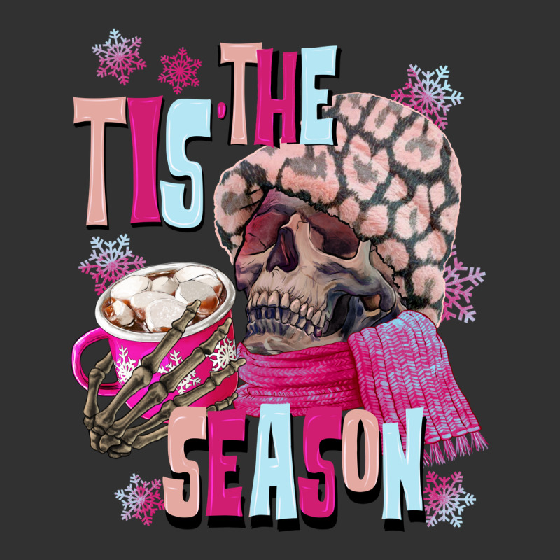 Tis The Season Winter Skull Urban Heavy Tee by NancyCooperArtShop | Teevron